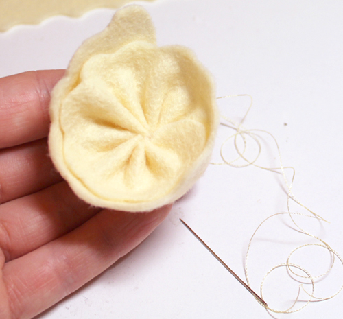 Felt Flower Tutorial 4