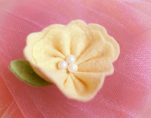 Felt Flower Tutorial