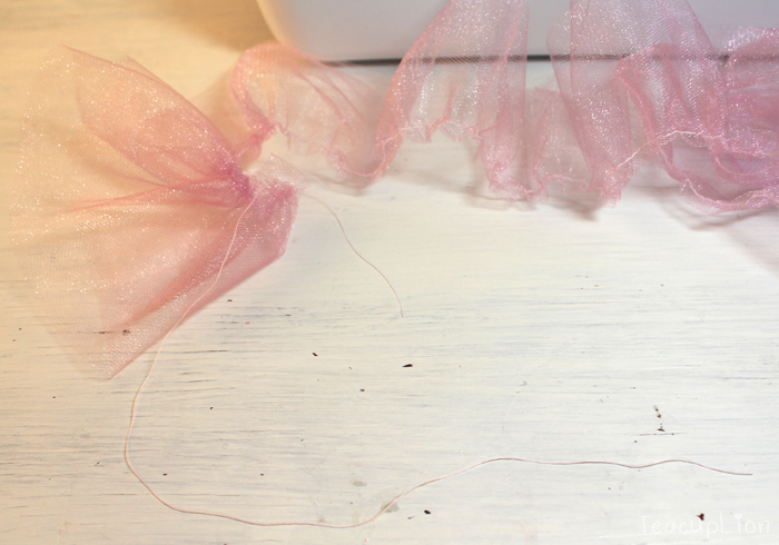 Tutu Gathered Skirt Tutorial - Step 4