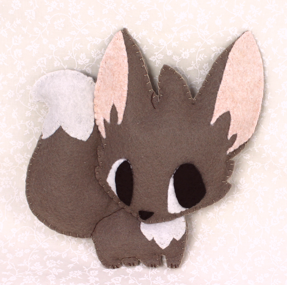 PDF Plush Cute Sewing Pattern Fennec Fox Boy by TeacupLion