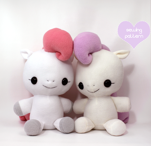 Hana Pony Plushie Pattern by TeacupLion main2