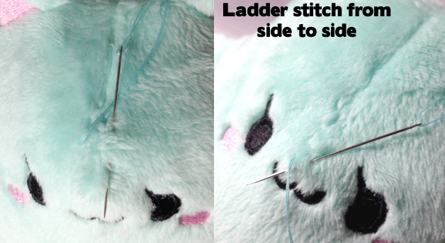 cat ladder stitch