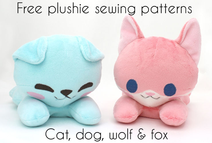 wolf plush pattern free